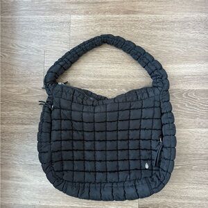 FP Movement Quilted black Shoulder Bag